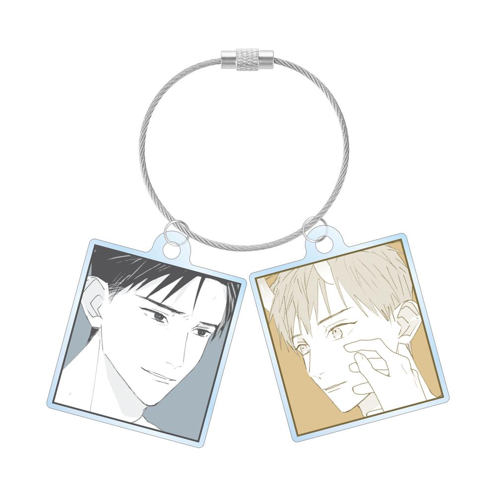 『ふれあいレッスン契約』陸野 延賀&景山 侑 2連ワイヤーアクリルキーホルダー ver.B