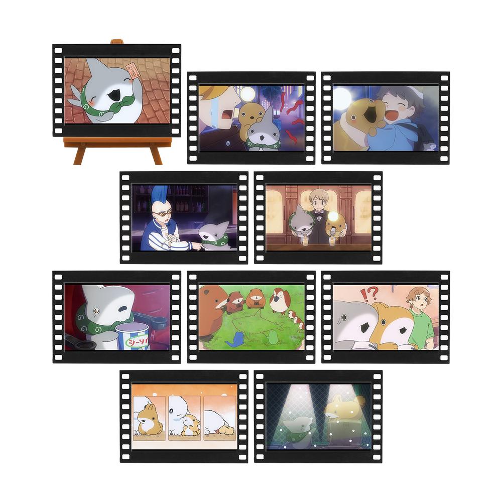 『おでかけ子ザメ とかいのおともだち』トレーディング場面写フィルム風ミニアートフレーム(単位/BOX)