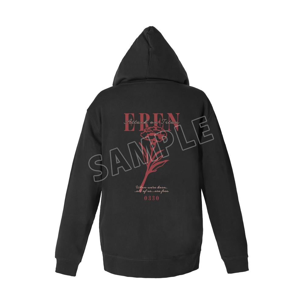 『進撃の巨人』エレン ar-Unity フルジップフーディーユニセックス