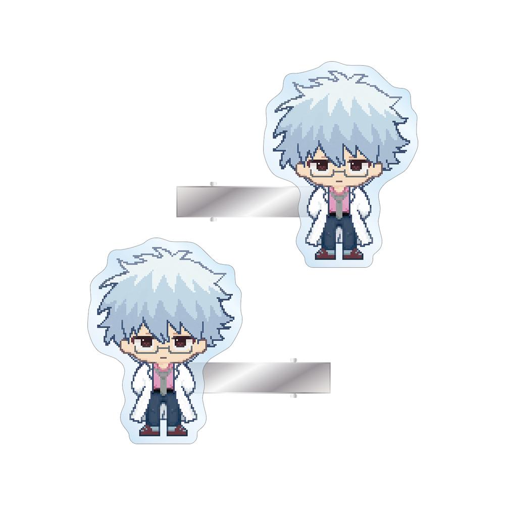 『3年Z組銀八先生』坂田銀八 DOT DOT アクリルヘアクリップ2個セット