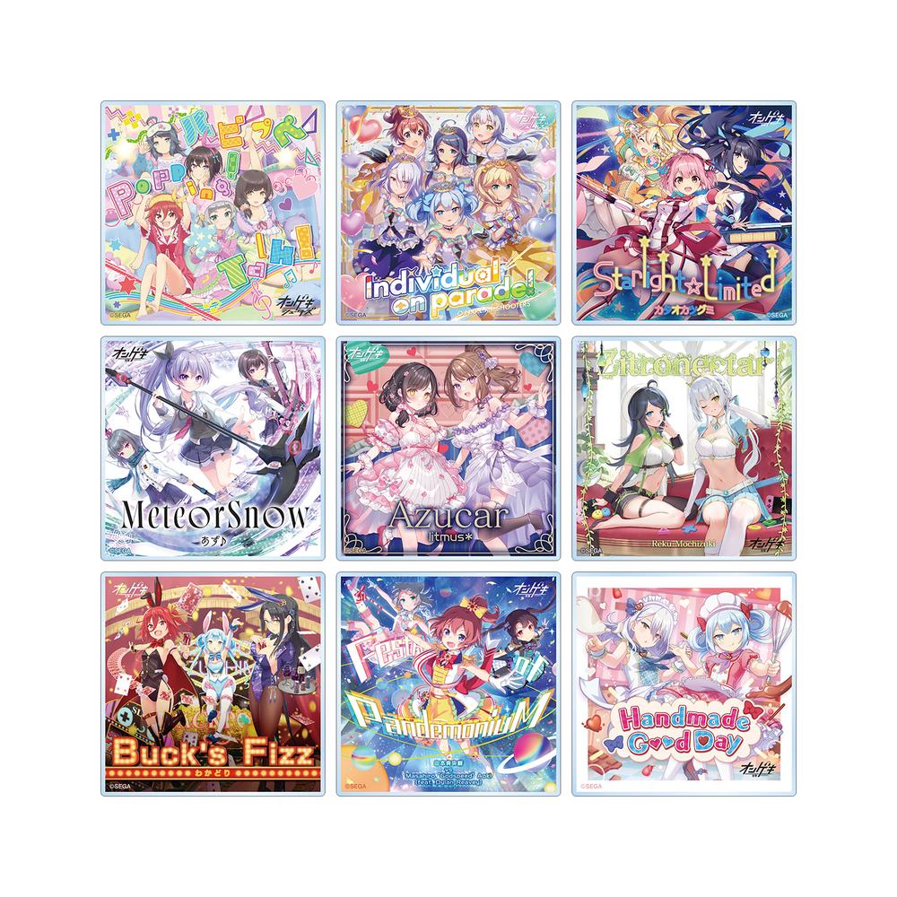 『オンゲキ Re:Fresh』トレーディングアクリルコースター(単位/BOX)