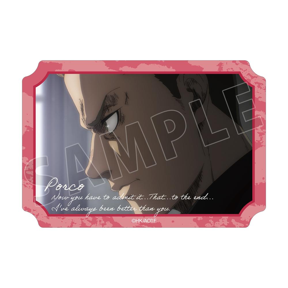 『進撃の巨人』ポルコ 場面写ダイカットステッカー