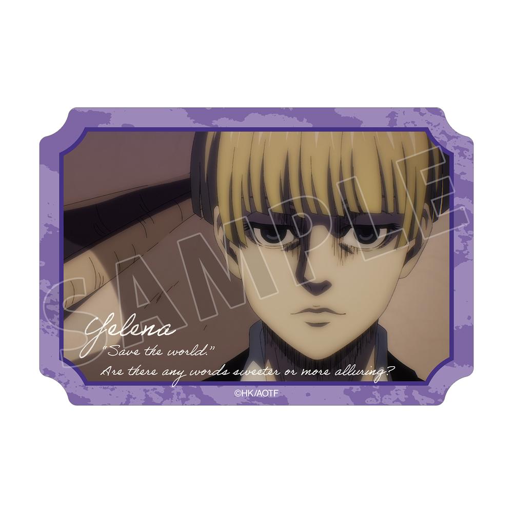 『進撃の巨人』イェレナ 場面写ダイカットステッカー