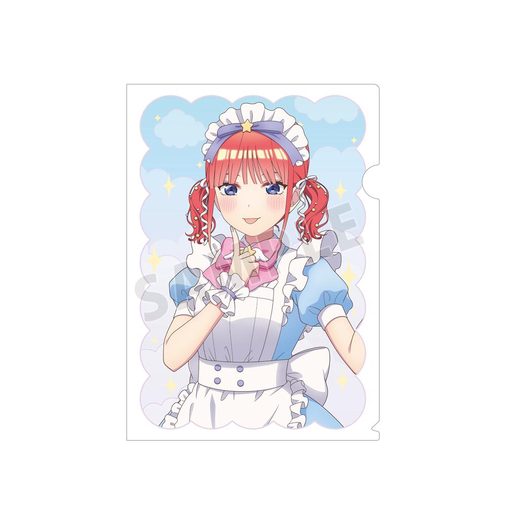 『五等分の花嫁*』描き下ろし 中野二乃 メルヘンメイドver. A4クリアファイル