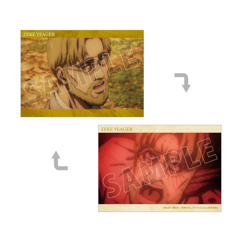 『進撃の巨人』ジーク 場面写A5イラストカード