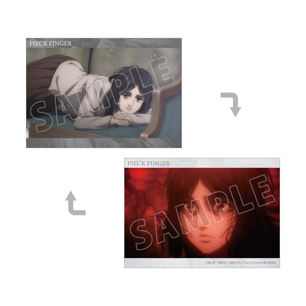 『進撃の巨人』ピーク 場面写A5イラストカード