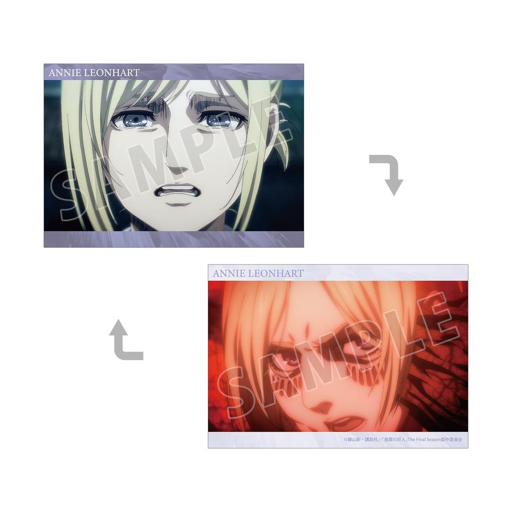 『進撃の巨人』アニ 場面写A5イラストカード vol.2