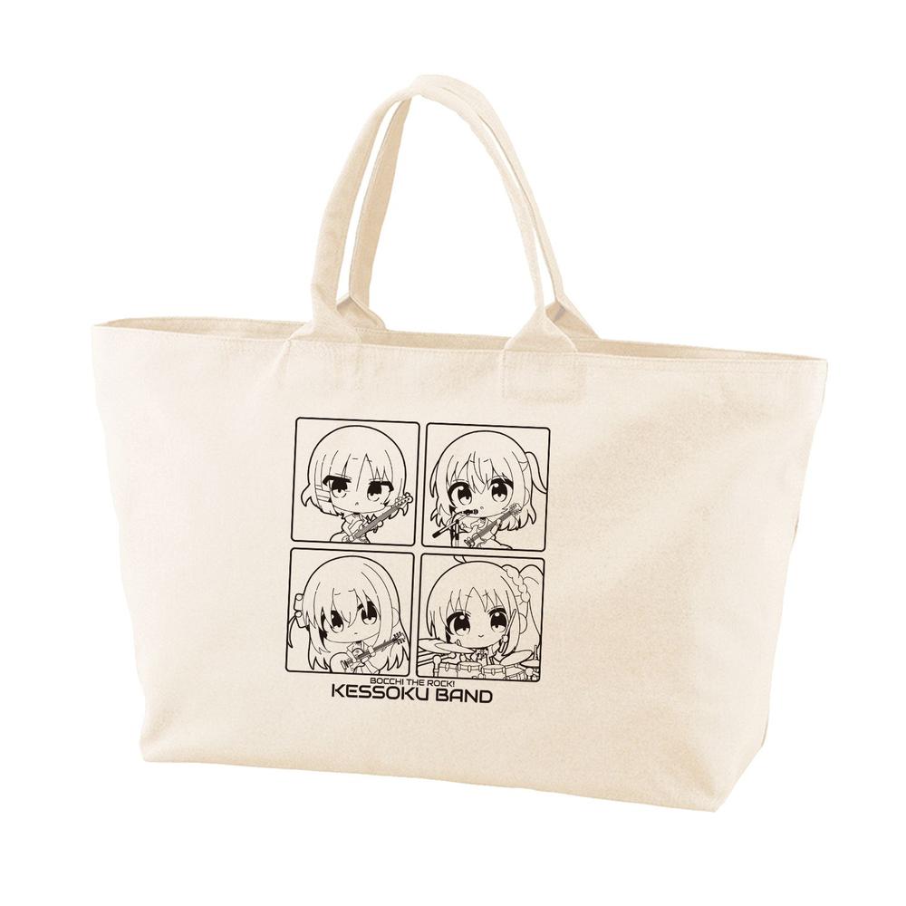 『ぼっち・ざ・ろっく!』むーらんさんイラスト 集合 ライブ衣装ver. BIGジップトートバッグ