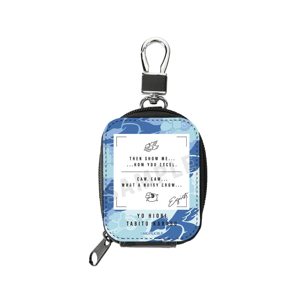 『ブルーロック』氷織 羊&烏 旅人 モチーフ 合皮レザーミニポーチ