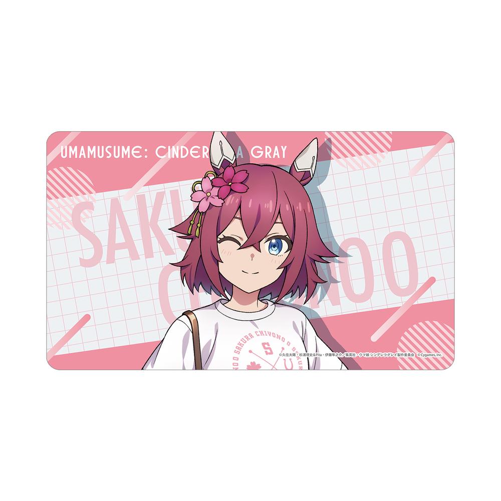 『ウマ娘 シンデレラグレイ』サクラチヨノオー マルチデスクマット POP UP SHOP in マルイ