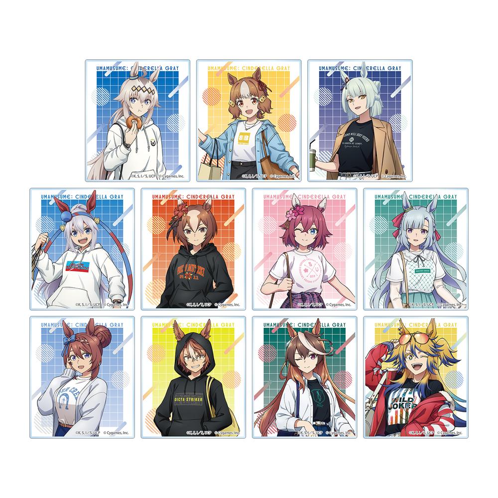 『ウマ娘 シンデレラグレイ』トレーディングアクリルカード POP UP SHOP in マルイ(単位/BOX)