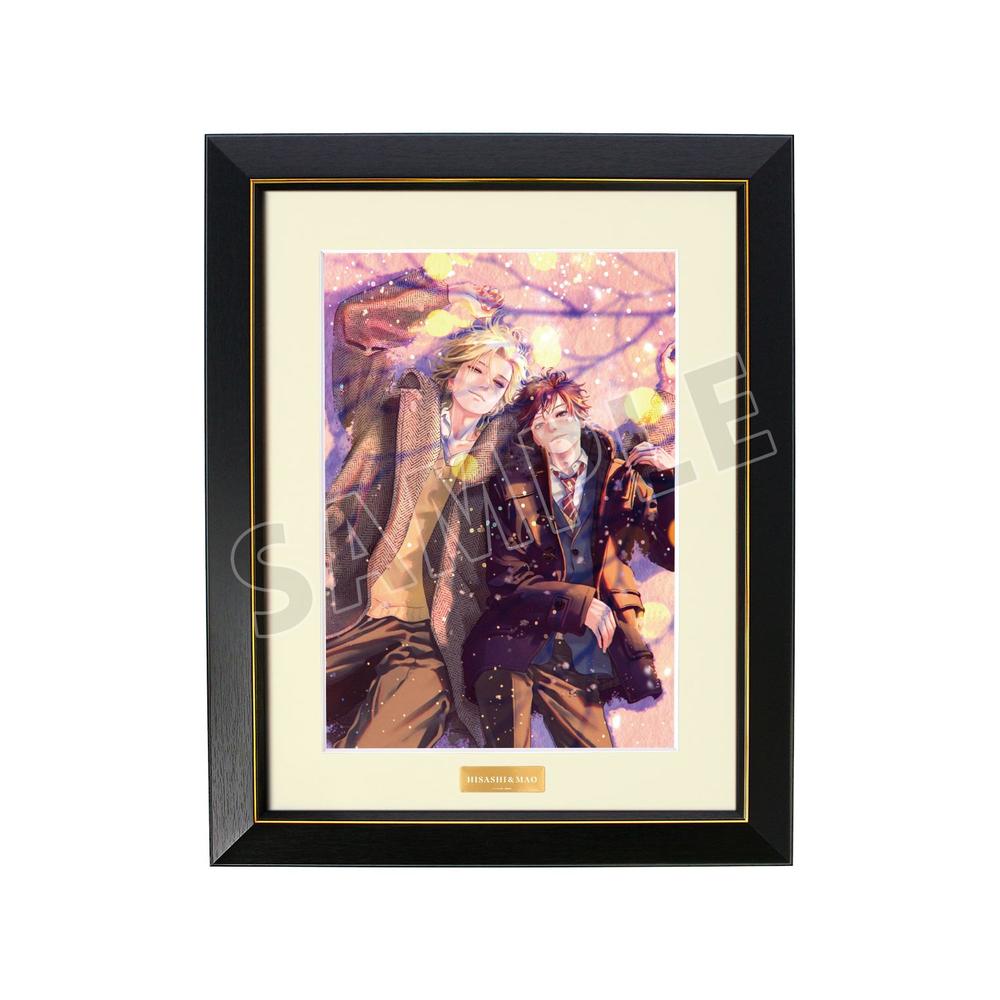 『黄昏アウトフォーカス』大友寿&土屋真央 A4キャラファイングラフ