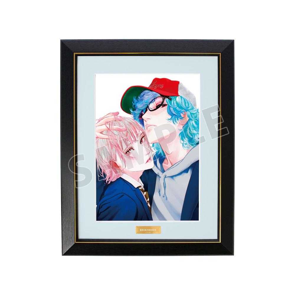 『黄昏アウトフォーカス』稲葉礼&吉乃詩音 A4キャラファイングラフ