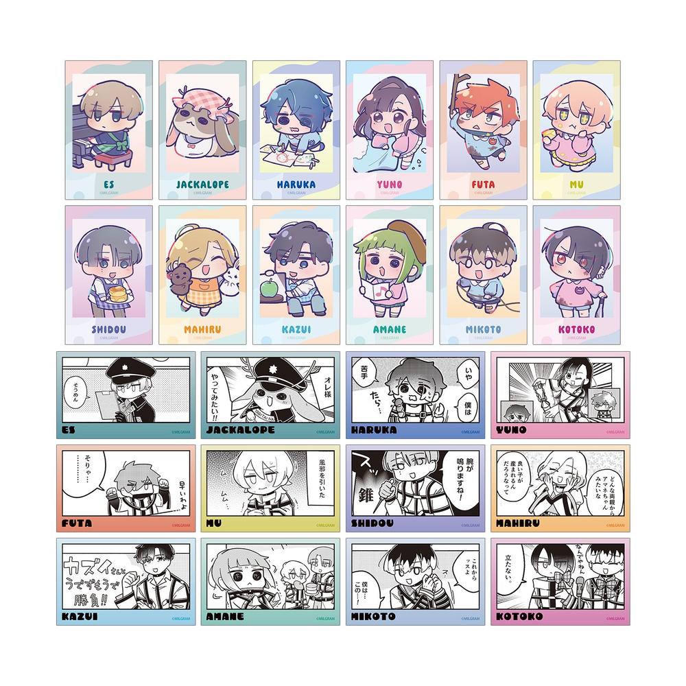 『MILGRAM -ミルグラム-』描き下ろし ミニグラム 幼稚園ver. トレーディングイラストカード(単位/BOX)