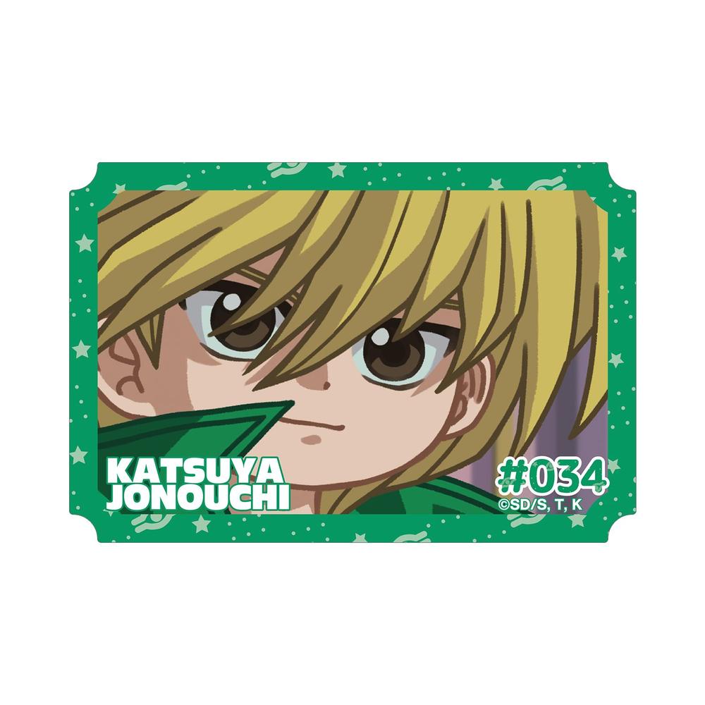 『遊☆戯☆王デュエルモンスターズ』城之内克也 ゆるコマ ダイカットステッカー