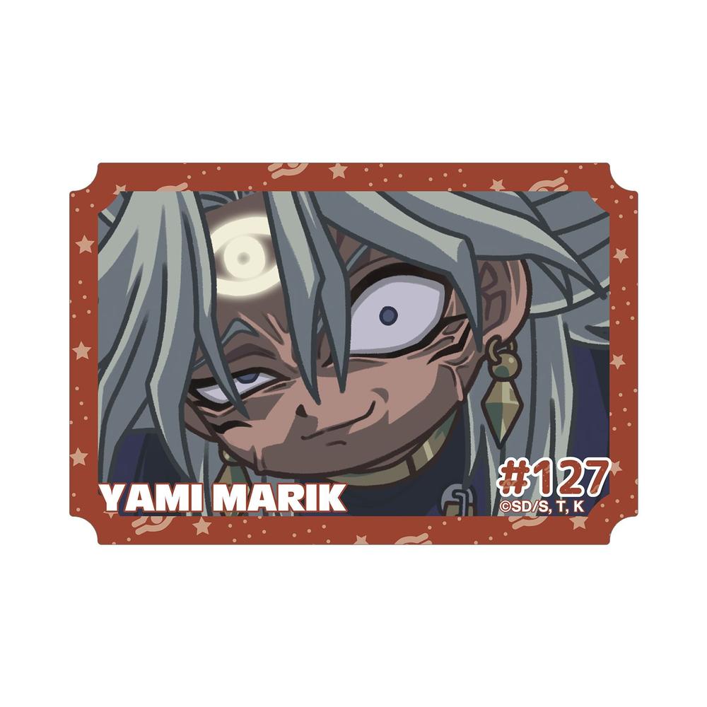 『遊☆戯☆王デュエルモンスターズ』闇マリク ゆるコマ ダイカットステッカー