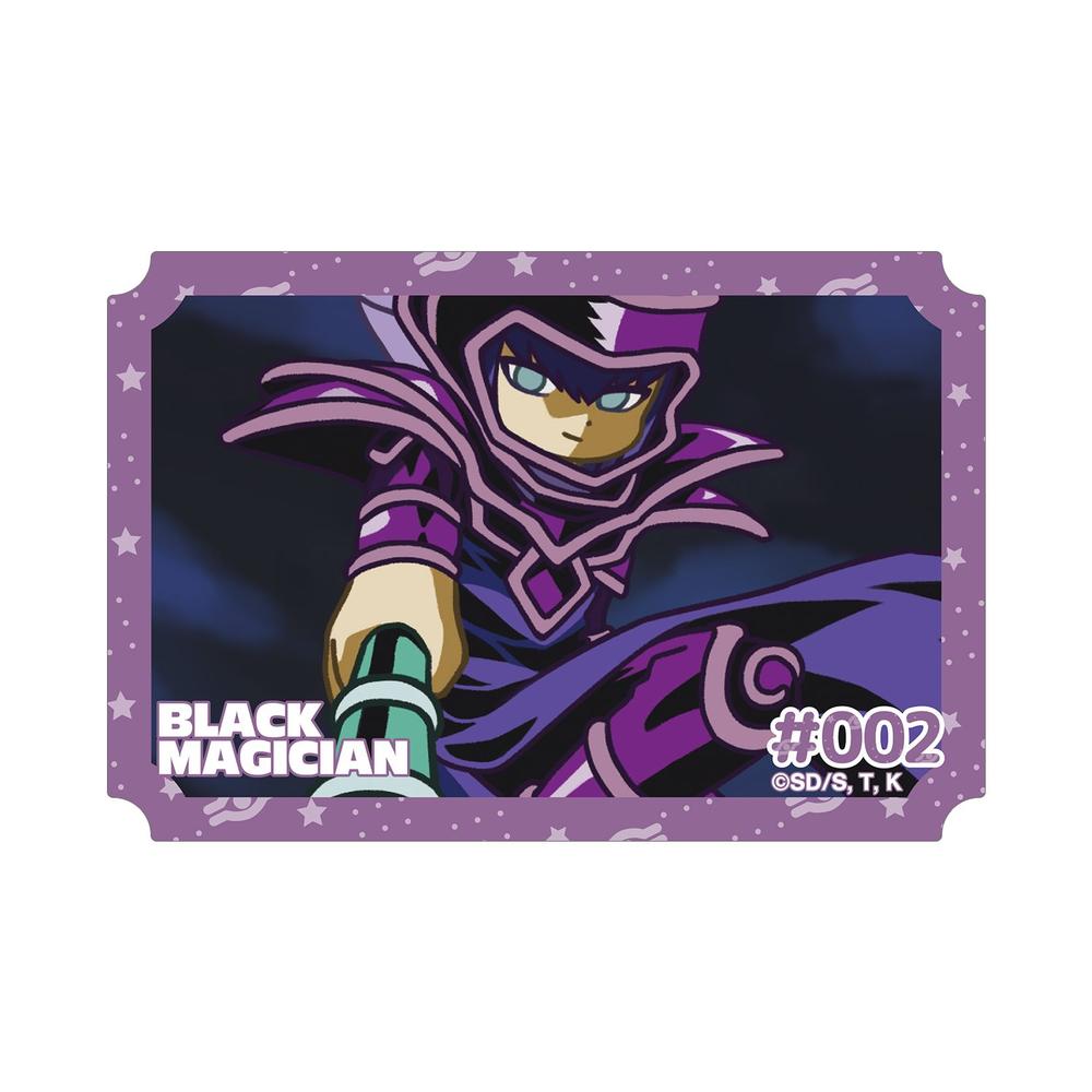 『遊☆戯☆王デュエルモンスターズ』ブラック・マジシャン ゆるコマ ダイカットステッカー