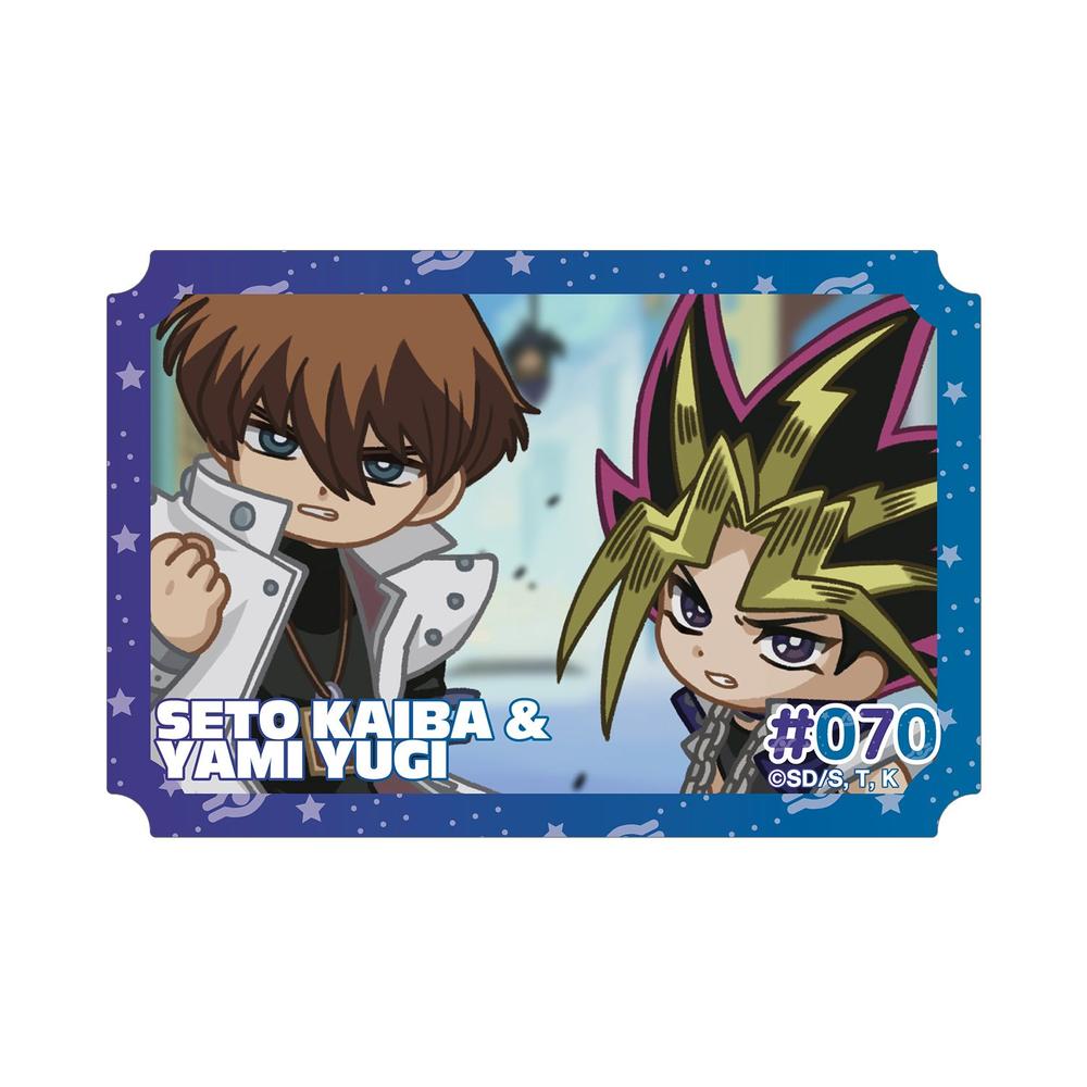 『遊☆戯☆王デュエルモンスターズ』闇遊戯&海馬瀬人 ゆるコマ ダイカットステッカー