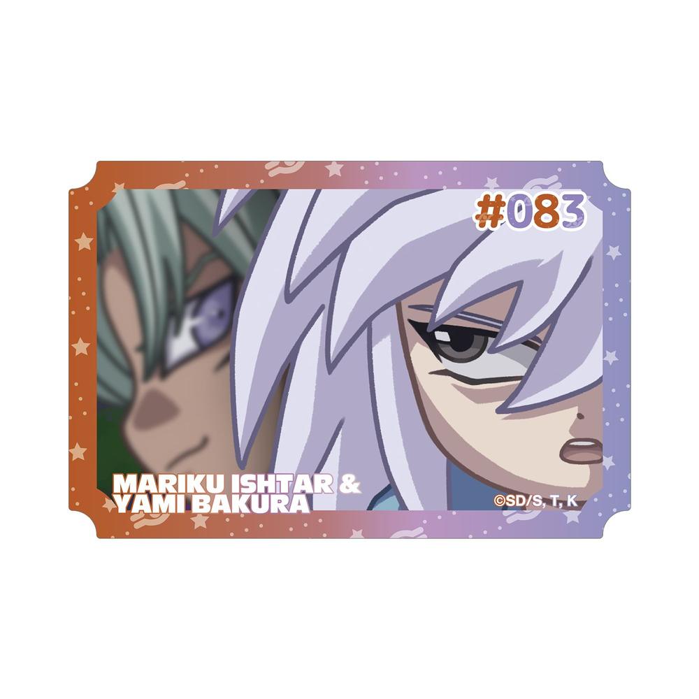 『遊☆戯☆王デュエルモンスターズ』マリク・イシュタール&闇バクラ ゆるコマ ダイカットステッカー