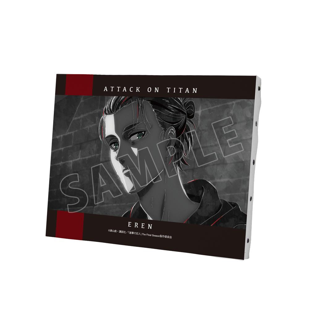 『進撃の巨人』エレン Ani-Art BLACK LABEL 第2弾 F0号キャンバスボード