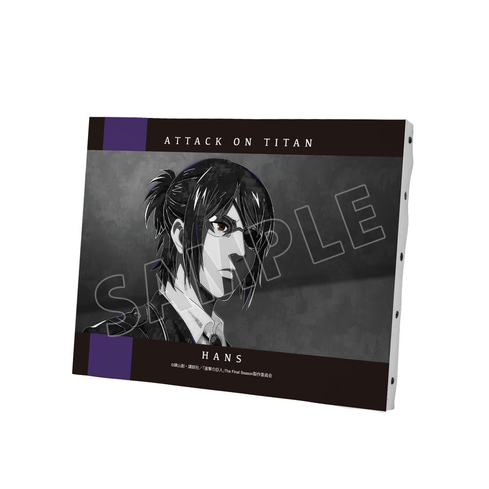 『進撃の巨人』ハンジ Ani-Art BLACK LABEL 第2弾 F0号キャンバスボード