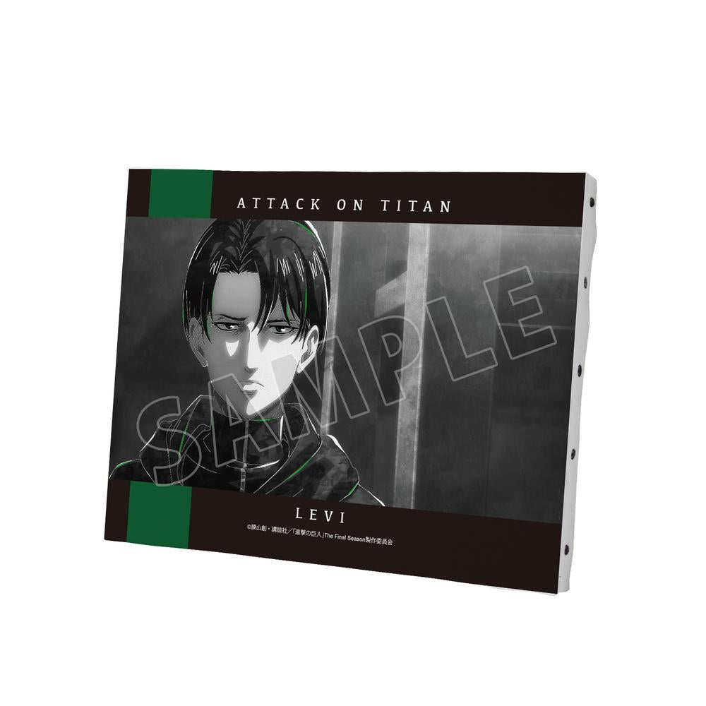 『進撃の巨人』リヴァイ Ani-Art BLACK LABEL 第2弾 F0号キャンバスボード