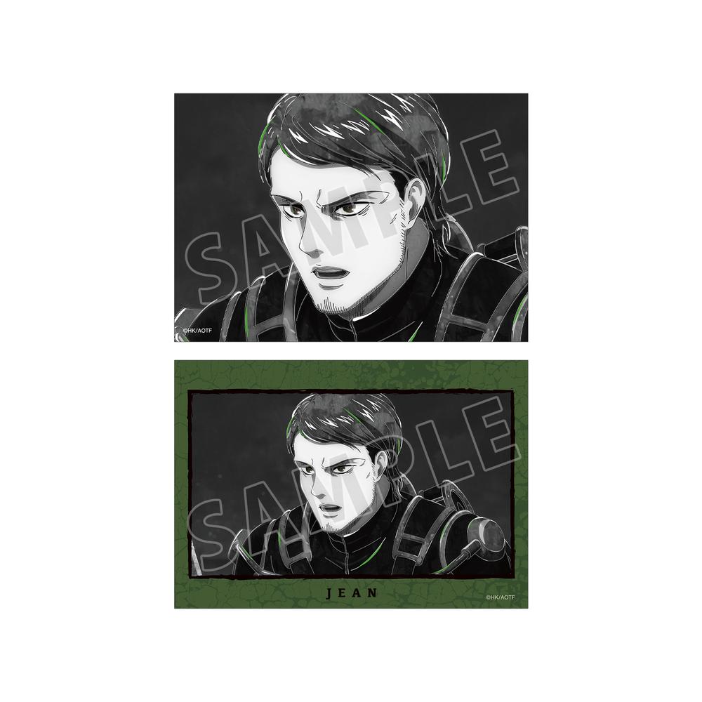 『進撃の巨人』ジャン Ani-Art BLACK LABEL 第2弾 ブロマイド2枚セット