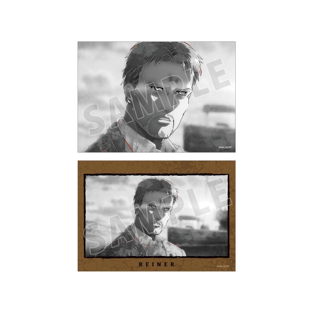 『進撃の巨人』ライナー Ani-Art BLACK LABEL 第2弾 ブロマイド2枚セット