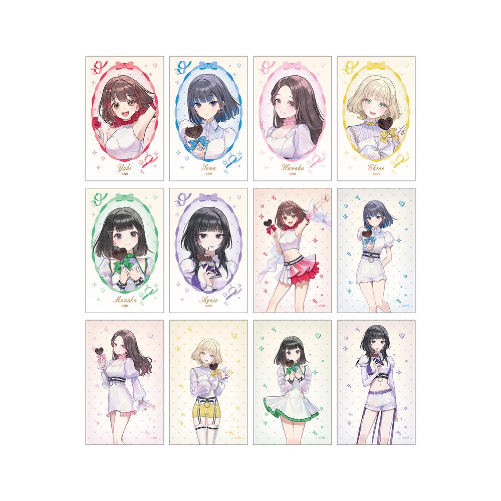 『ネガティヴハッピィ』撮り下ろし バレンタインver. トレーディングフォトカード(単位/BOX)