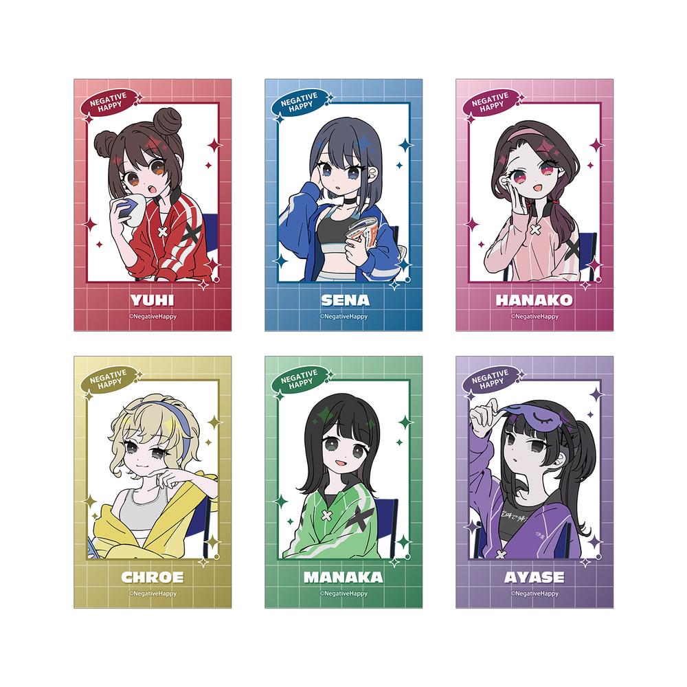 『ネガティヴハッピィ』描き下ろし トレーディング ネガティヴver. インスタントカメラ風イラストカード(単位/BOX)