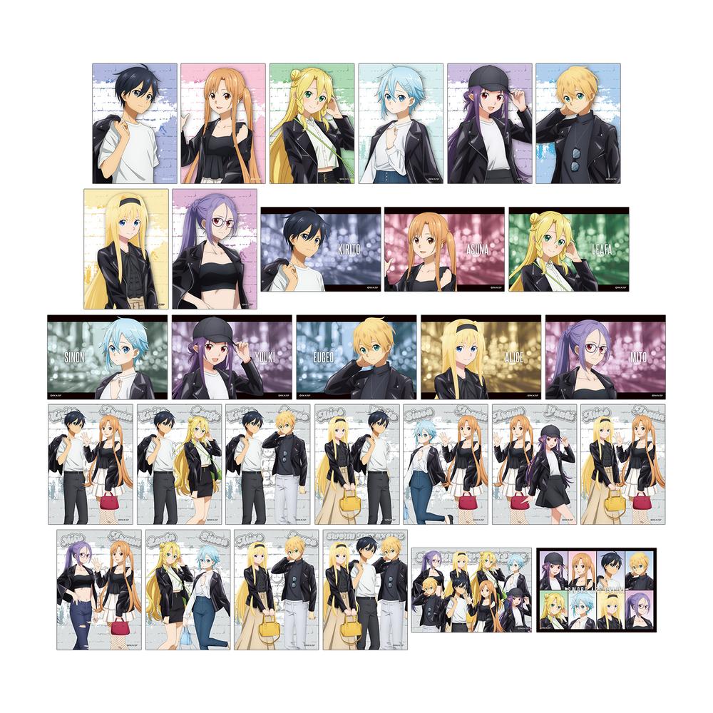 『ソードアート・オンライン』描き下ろし ライダースジャケットver. トレーディングブロマイド(単位/BOX)