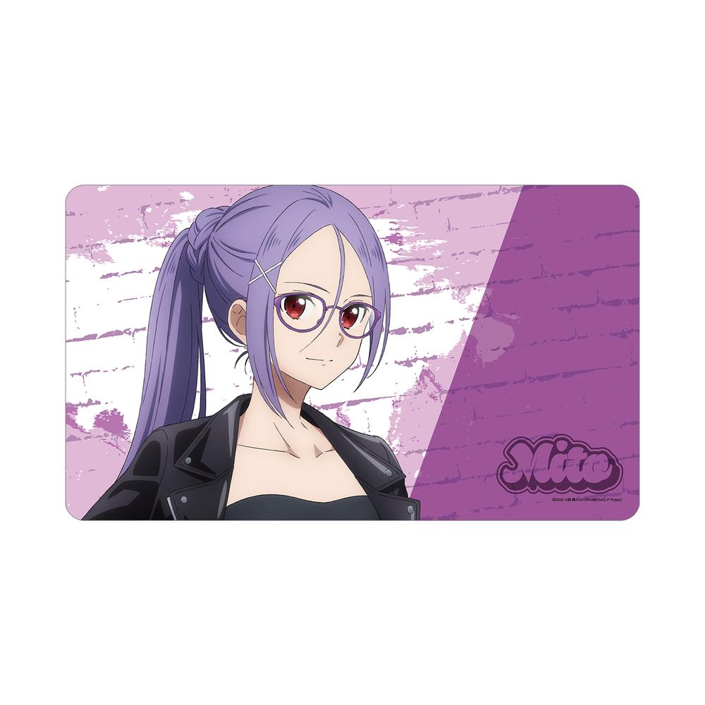 『ソードアート・オンライン』描き下ろし ミト ライダースジャケットver. マルチデスクマット