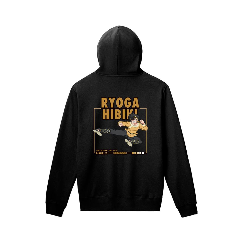 『らんま1/2』響 良牙 プルオーバーフーディーユニセックス