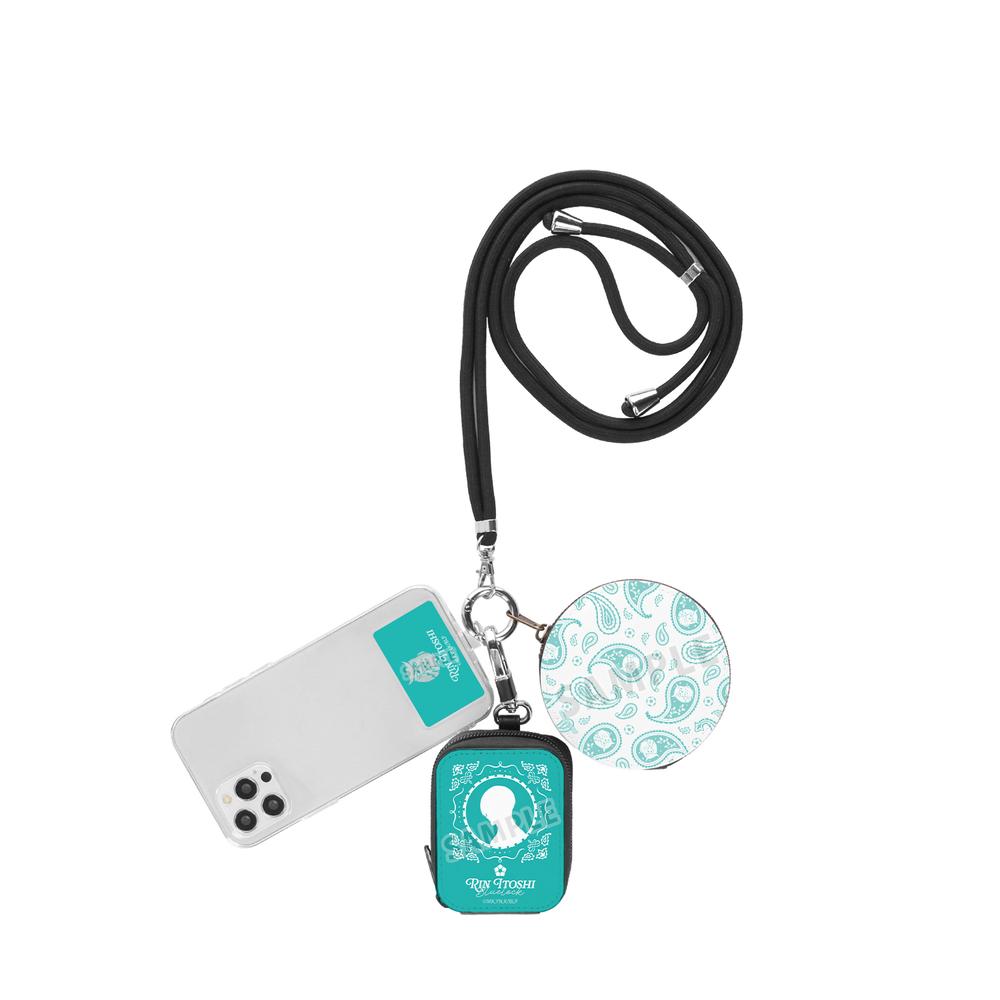 『ブルーロック』糸師 凛 ar-Unity 動物モチーフ 3連ショルダーポーチ