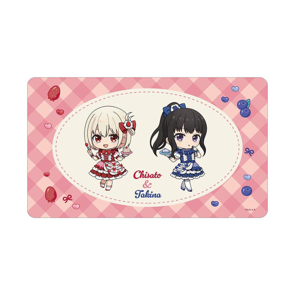『リコリス・リコイル』錦木千束&井ノ上たきな ちびキャラ スイーツ衣装ver. マルチデスクマット