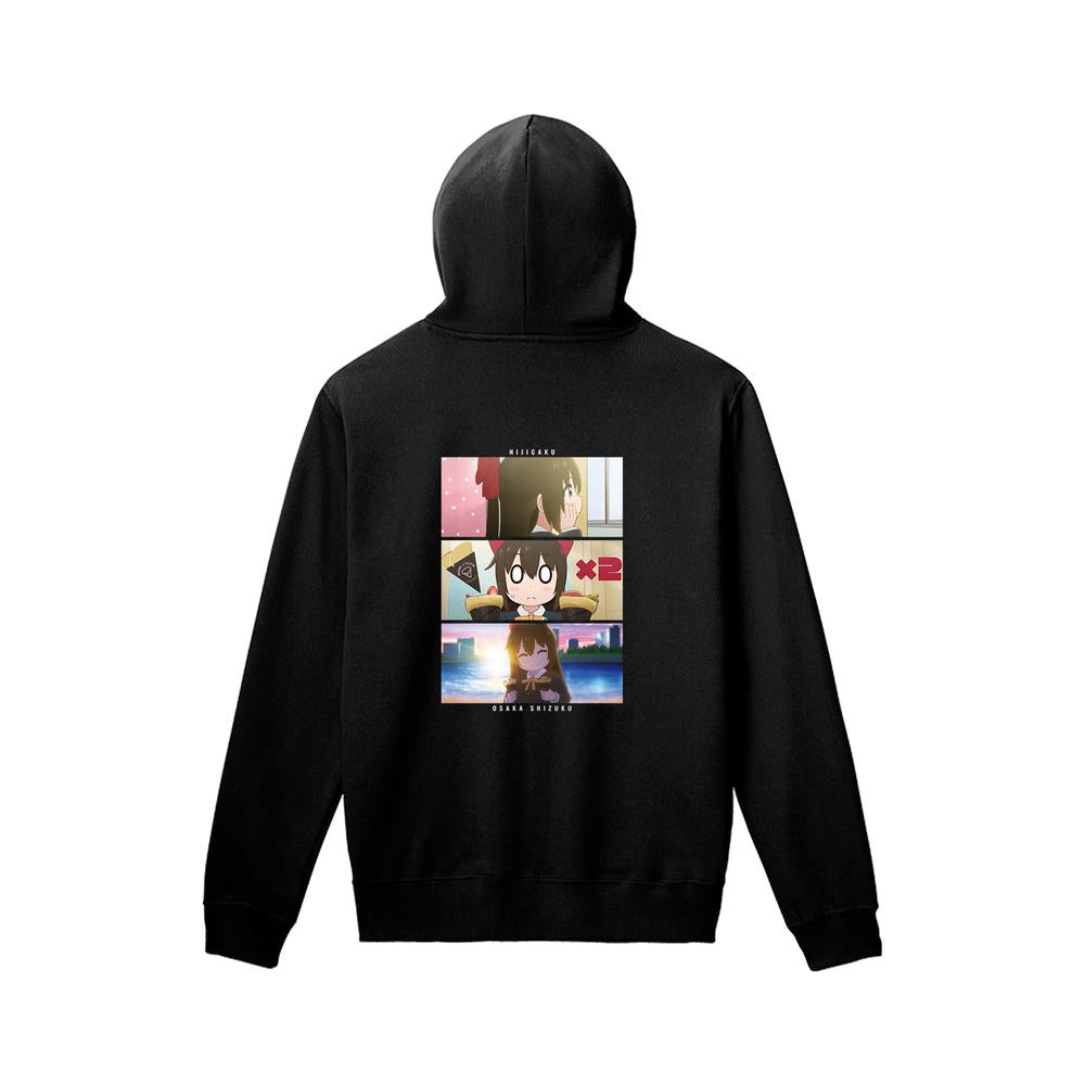 『にじよん あにめーしょん2』桜坂しずく 場面写プルオーバーフーディーユニセックス