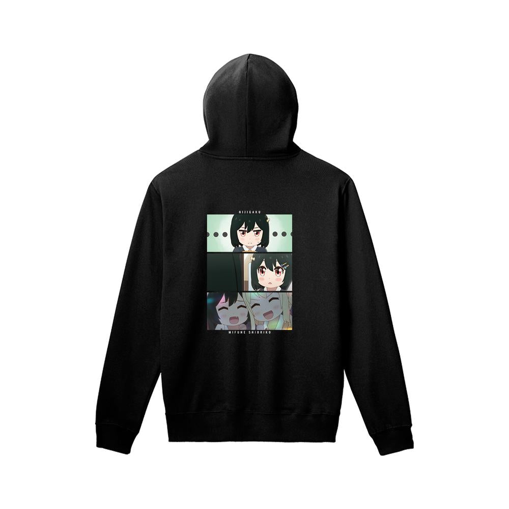 『にじよん あにめーしょん2』三船栞子 場面写プルオーバーフーディーユニセックス