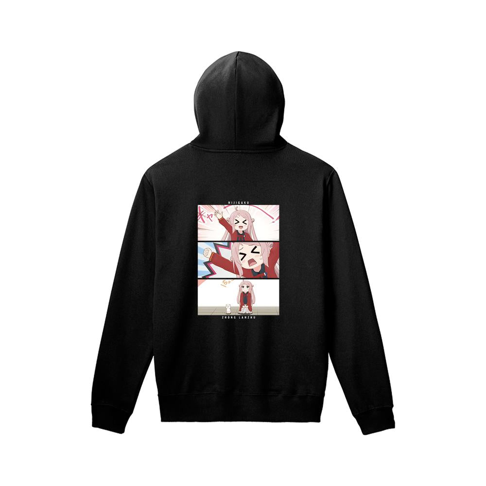 『にじよん あにめーしょん2』鐘 嵐珠 場面写プルオーバーフーディーユニセックス