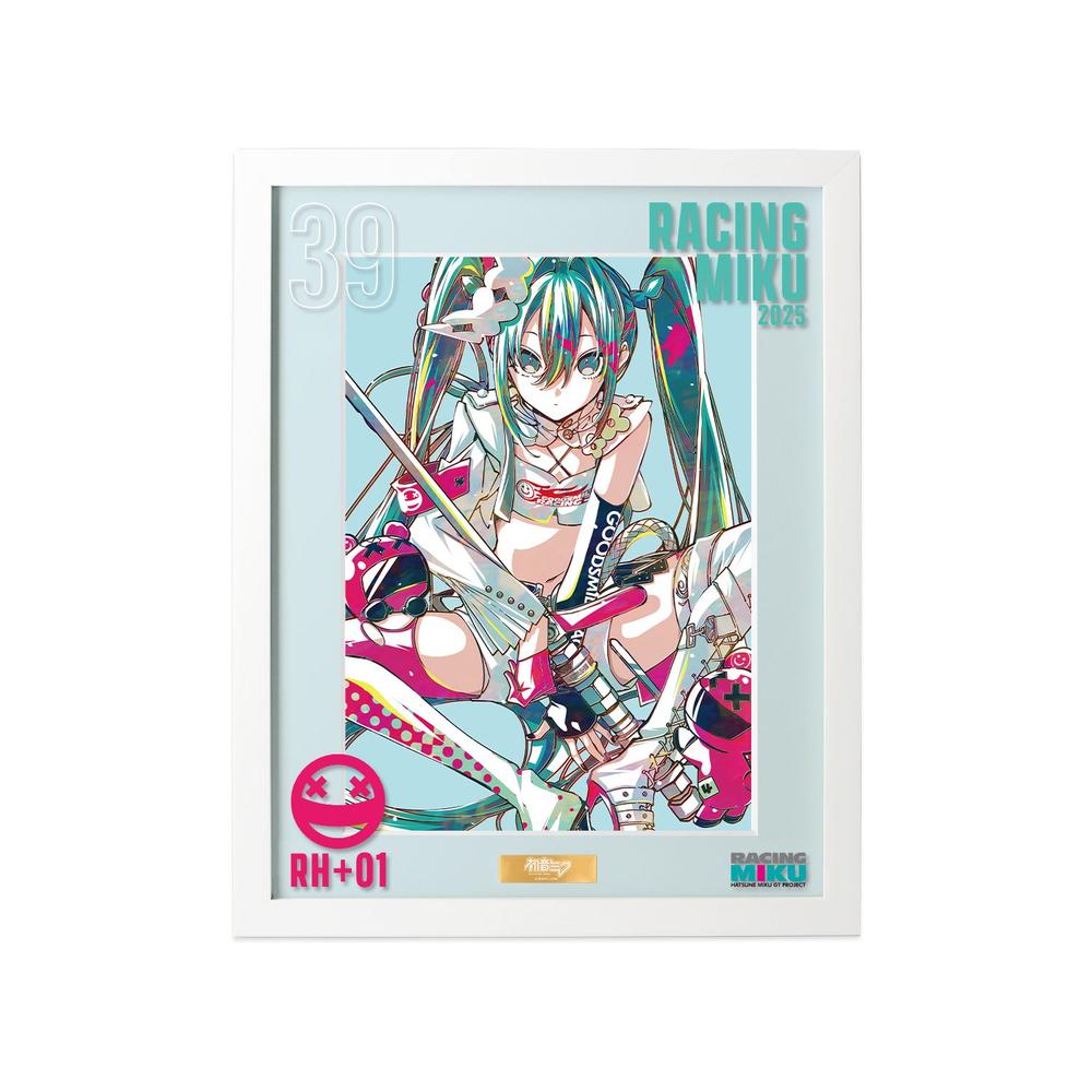 『初音ミク GTプロジェクト』レーシングミク 2025Ver. Ani-Art 第2弾 A4キャラファイングラフオーバーレイ ver.A