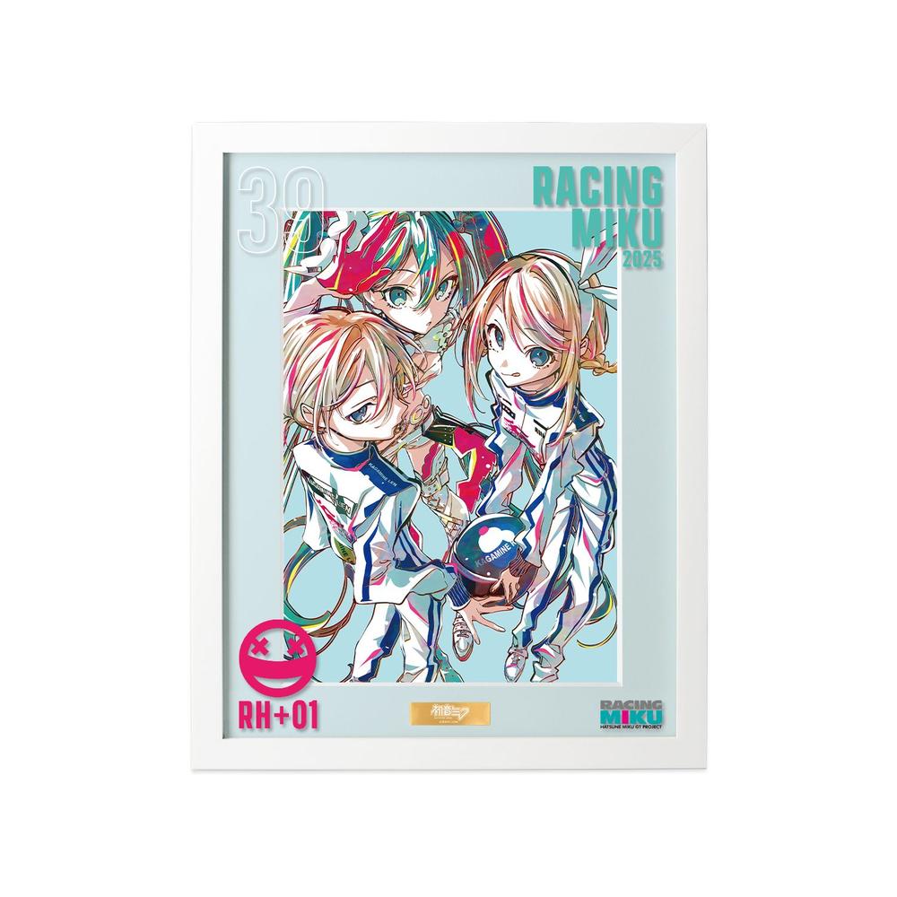 『初音ミク GTプロジェクト』レーシングミク 2025Ver. Ani-Art 第2弾 A4キャラファイングラフオーバーレイ ver.B