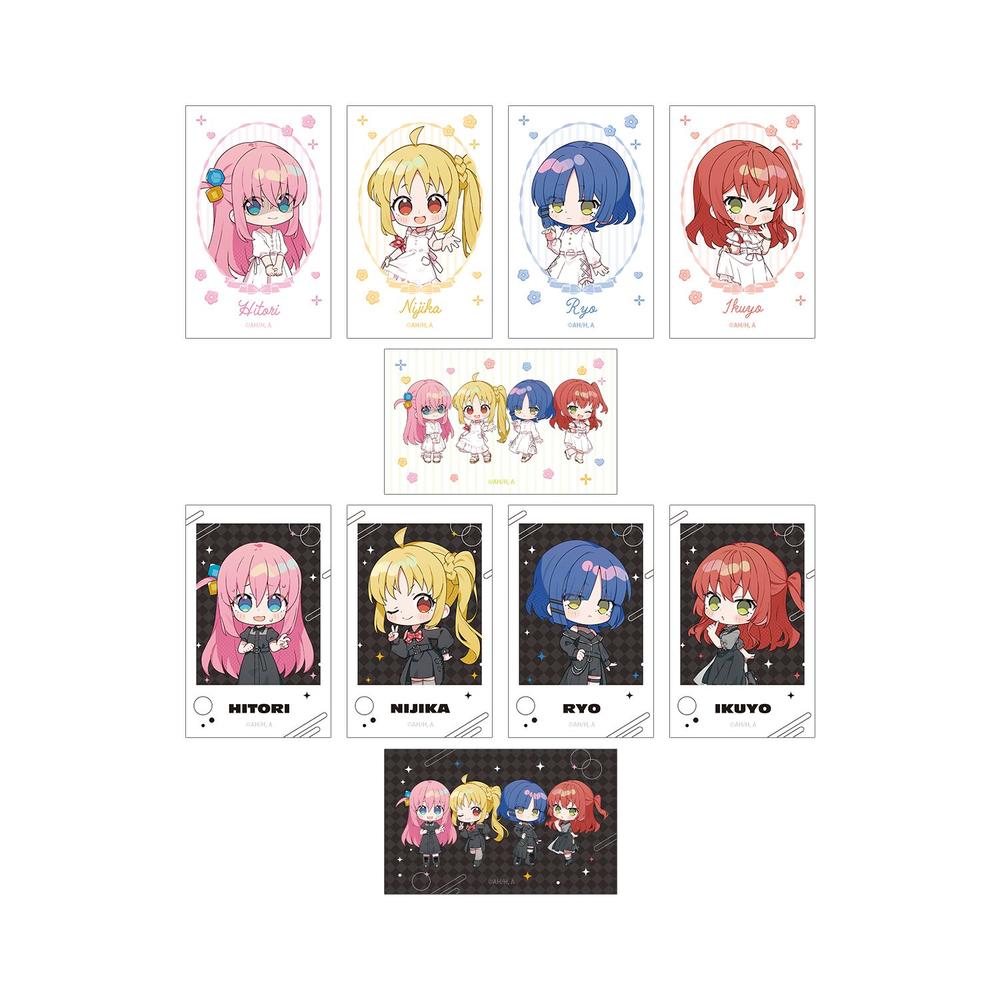 『ぼっち・ざ・ろっく!』上倉エクさんイラスト 白いワンピースver.&黒いワンピースver. トレーディングイラストカード(単位/BOX)