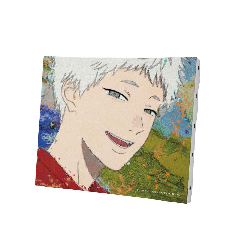 『光が死んだ夏』ヒカル grunge CANVAS キャンバスボード