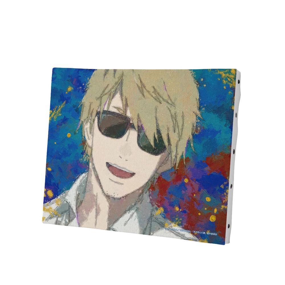 『光が死んだ夏』田中 grunge CANVAS キャンバスボード