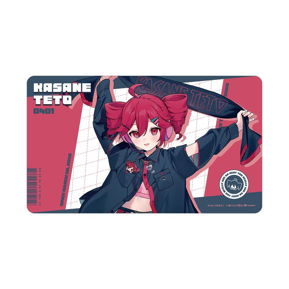 『重音テト』描き下ろし 重音テト モチーフジャケットver. Art by 小奈きなこ マルチデスクマット