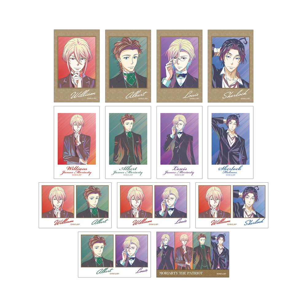 『憂国のモリアーティ』トレーディング Ani-Art clear label イラストカード(単位/BOX)