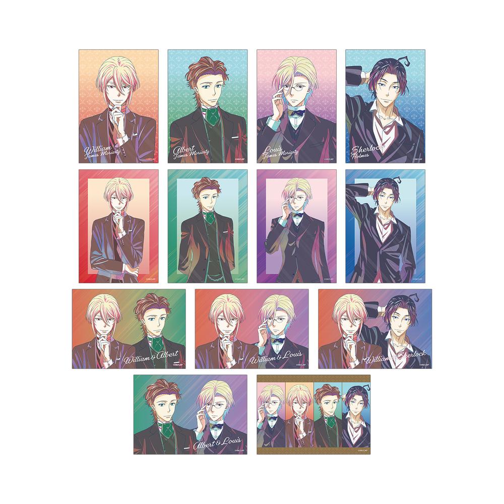 『憂国のモリアーティ』トレーディング Ani-Art clear label ブロマイド(単位/BOX)