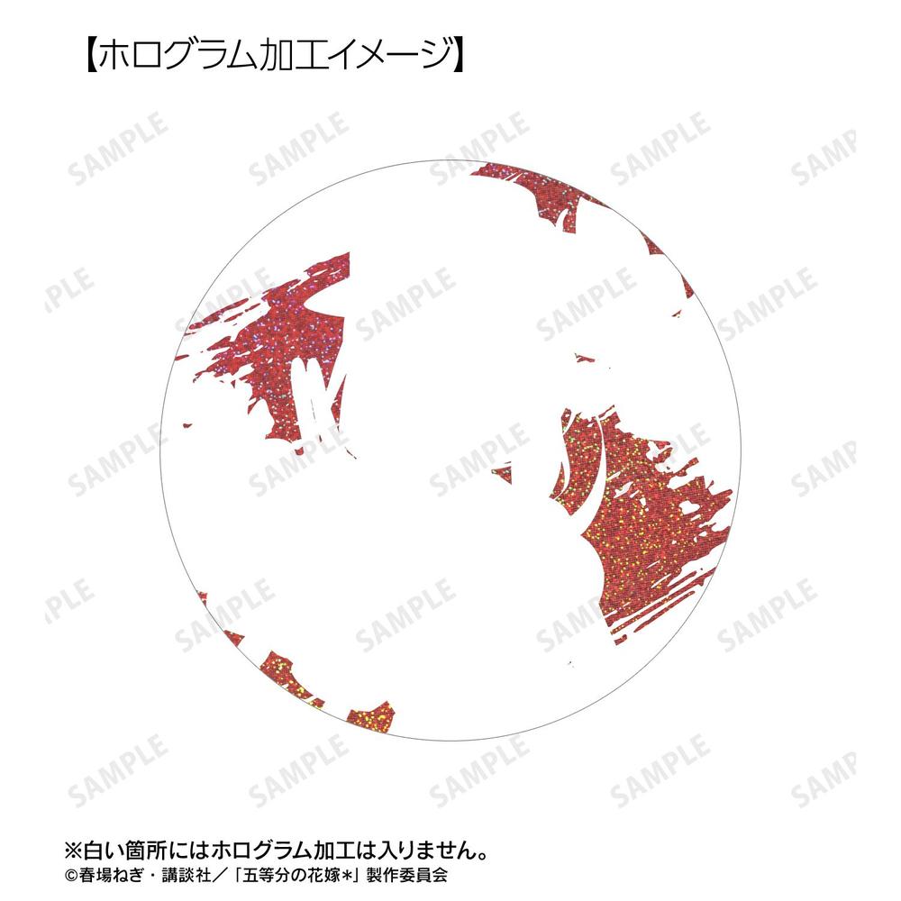 五等分の花嫁*』描き下ろし 中野五月 アロハシャツver. BIG缶バッジ