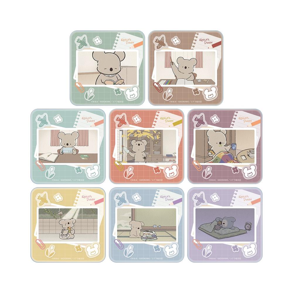 『コアラ絵日記』トレーディング場面写アクリルコースター(単位/BOX)