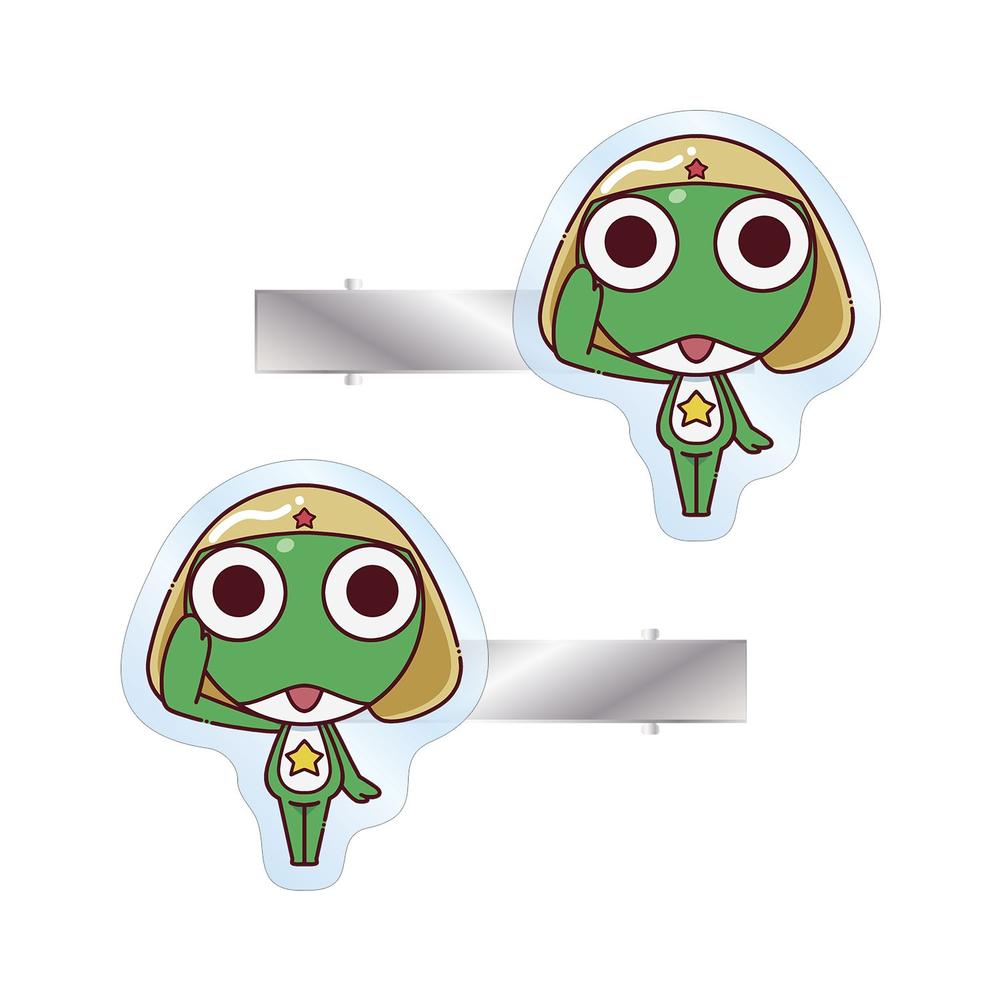 『ケロロ軍曹』ケロロ ちょこんと! アクリルヘアクリップ2個セット