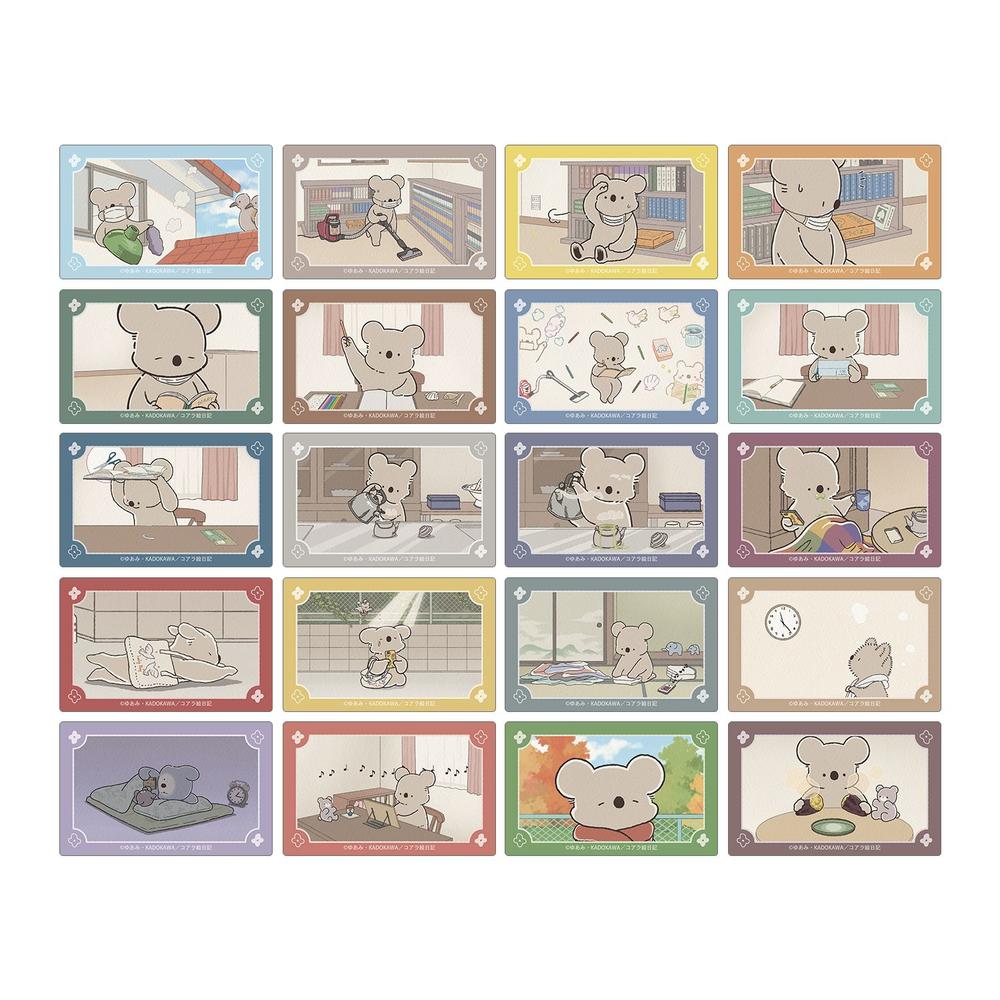 『コアラ絵日記』トレーディング場面写カードステッカー(単位/BOX)